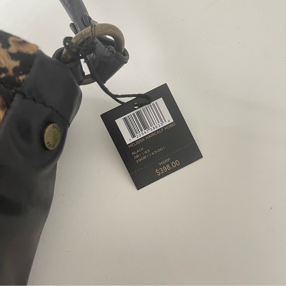 # Frye Black Leather Melissa Calf Hair Hobo / Shoulder / Crossbody Bag - Reemoly - Picture 6 of 16